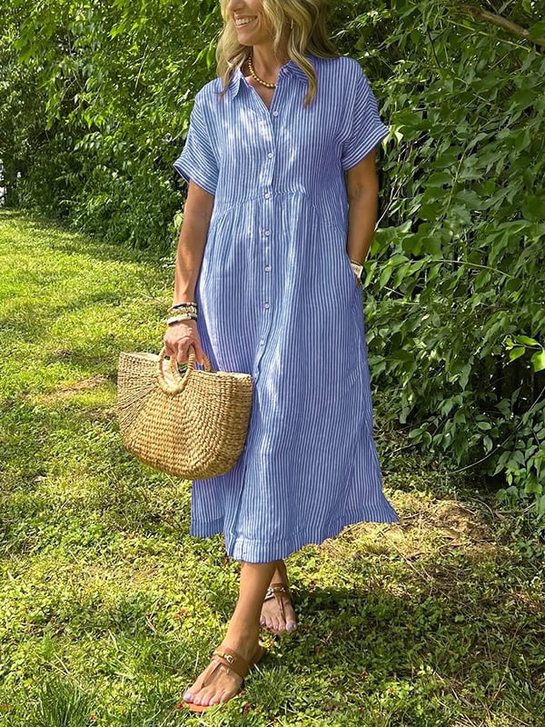 Angela | Hemdblusenkleid Provence Flair
