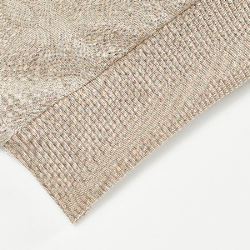 Victor | Strickpullover mit Zipper-Kragen