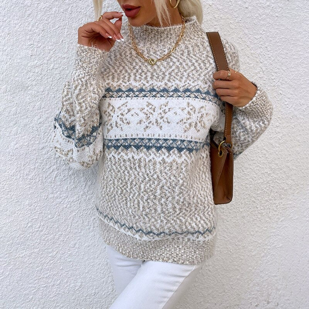 Merida | Warmer Strickpullover mit nordischem Muster